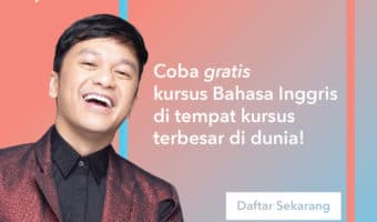Free 1-day trial dari tempat kursus bahasa Inggris terbesar di dunia!
